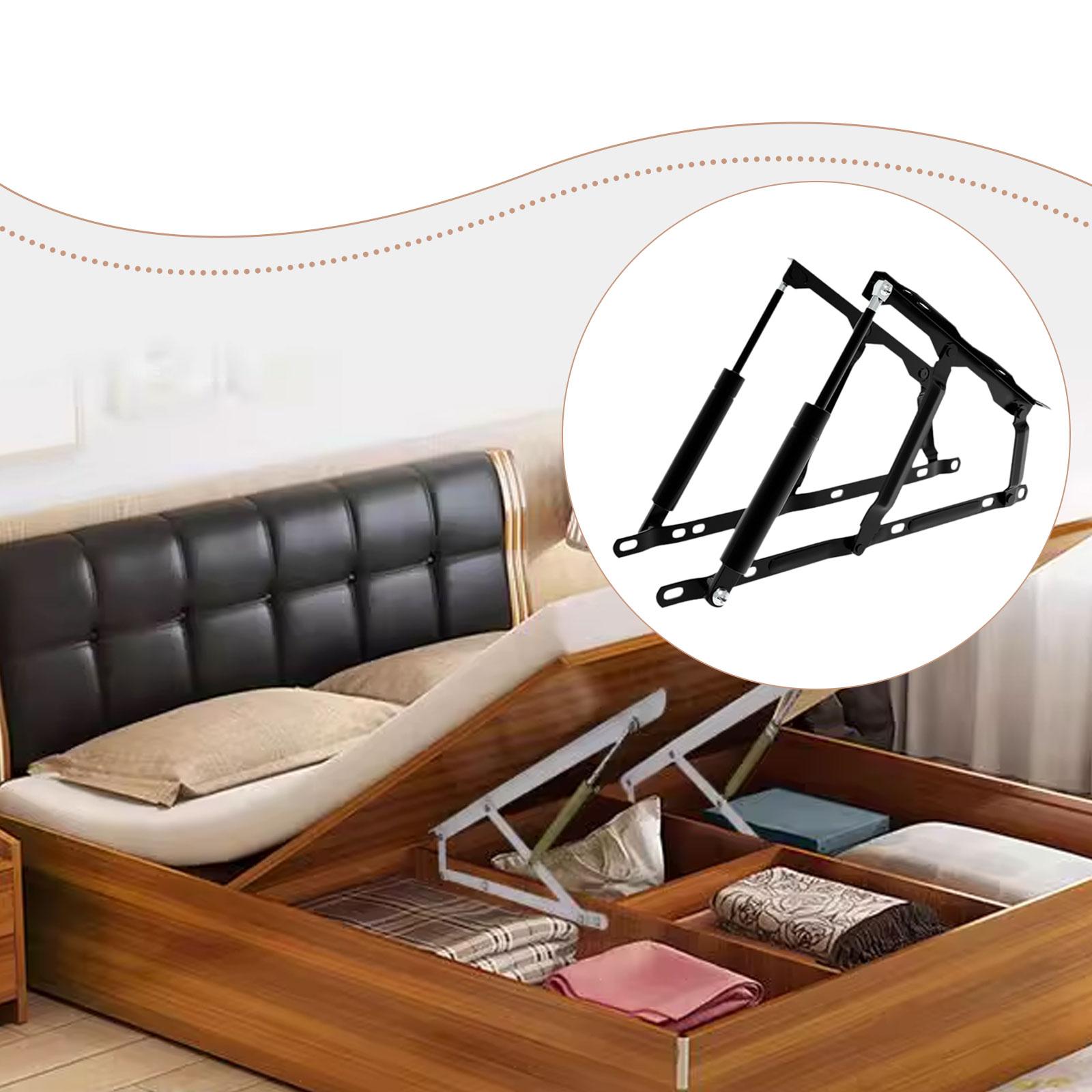 Gas Lift Storage Bed Hydraulic - 2Pcs Mekanisme Pengangkat Kasur Hidrolik Gas