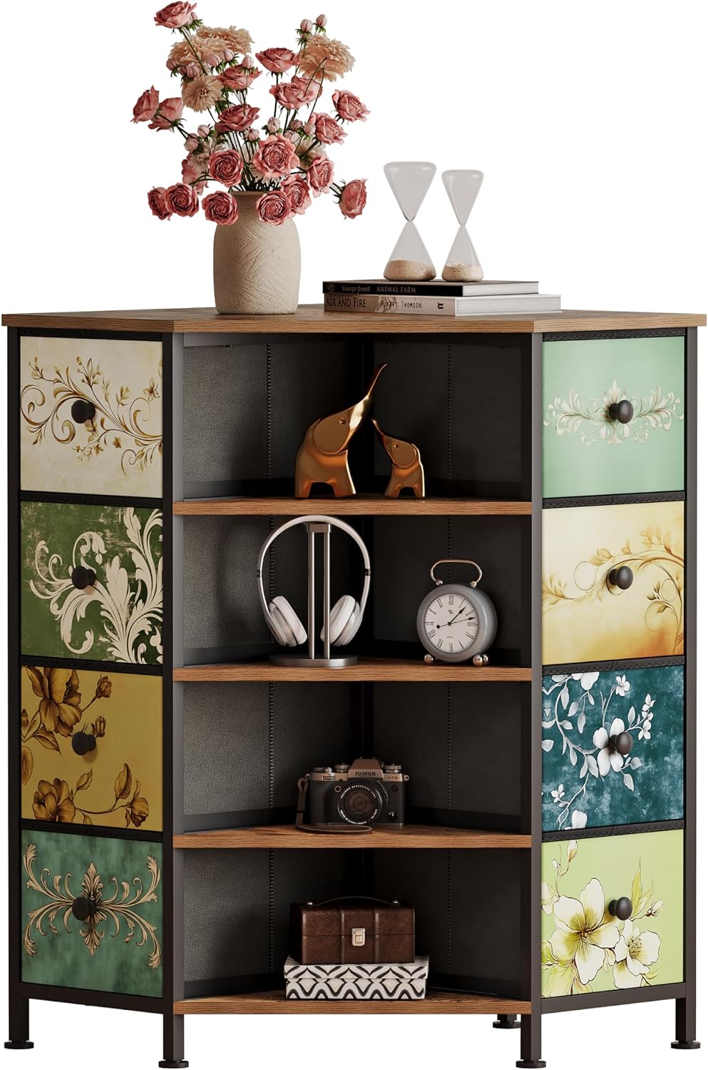 Bedroom Furniture - Lemari Sudut 8 Laci Dengan Laci