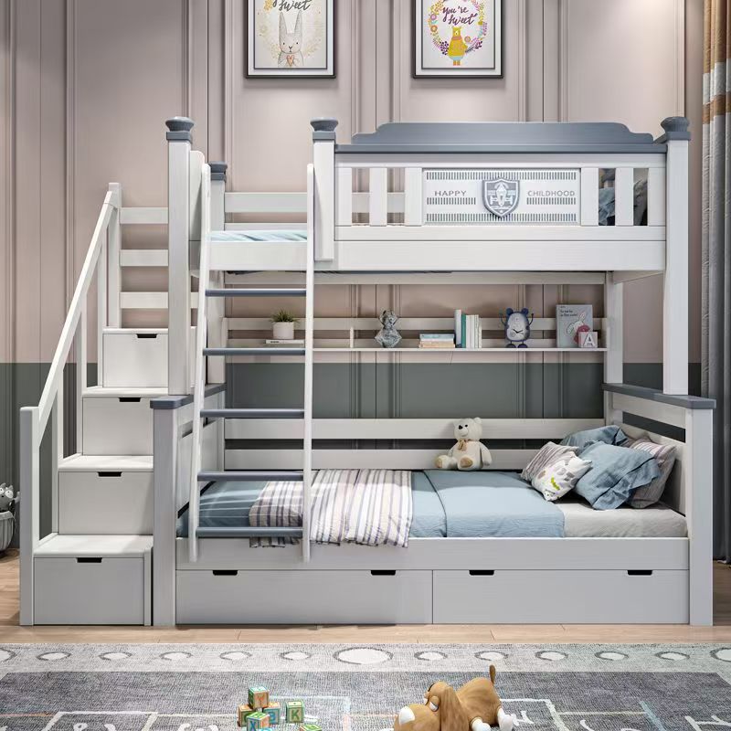 Bunk Bed With Stairs And Slide - Furniture Kamar Tidur Anak Murah dari