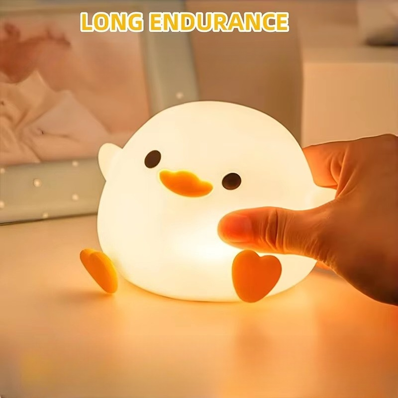 Lampu Silikon Hewan Kartun Beb - Floating Nightstand With Led Light ulasan dan harga