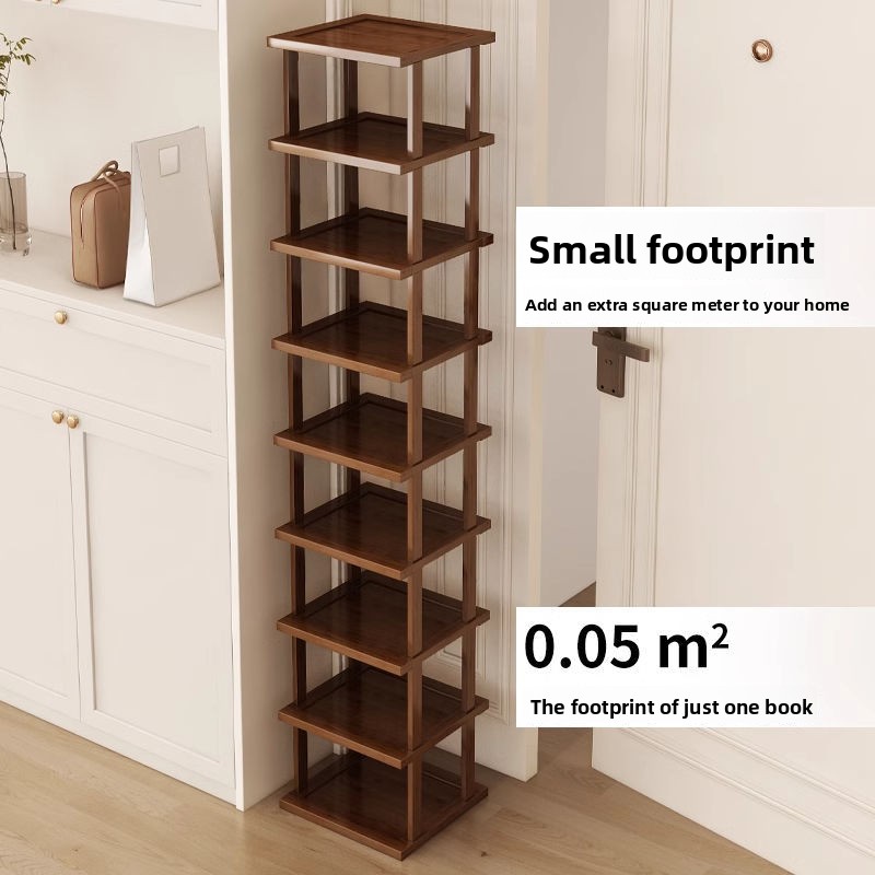 Rak Sepatu Warna Teh untuk Pin - Shoe Rack Cabinet Narrow Entryway ulasan dan harga