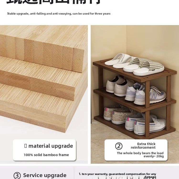 Rak Sepatu Warna Teh untuk Pin - Shoe Rack Cabinet Narrow Entryway ulasan dan harga