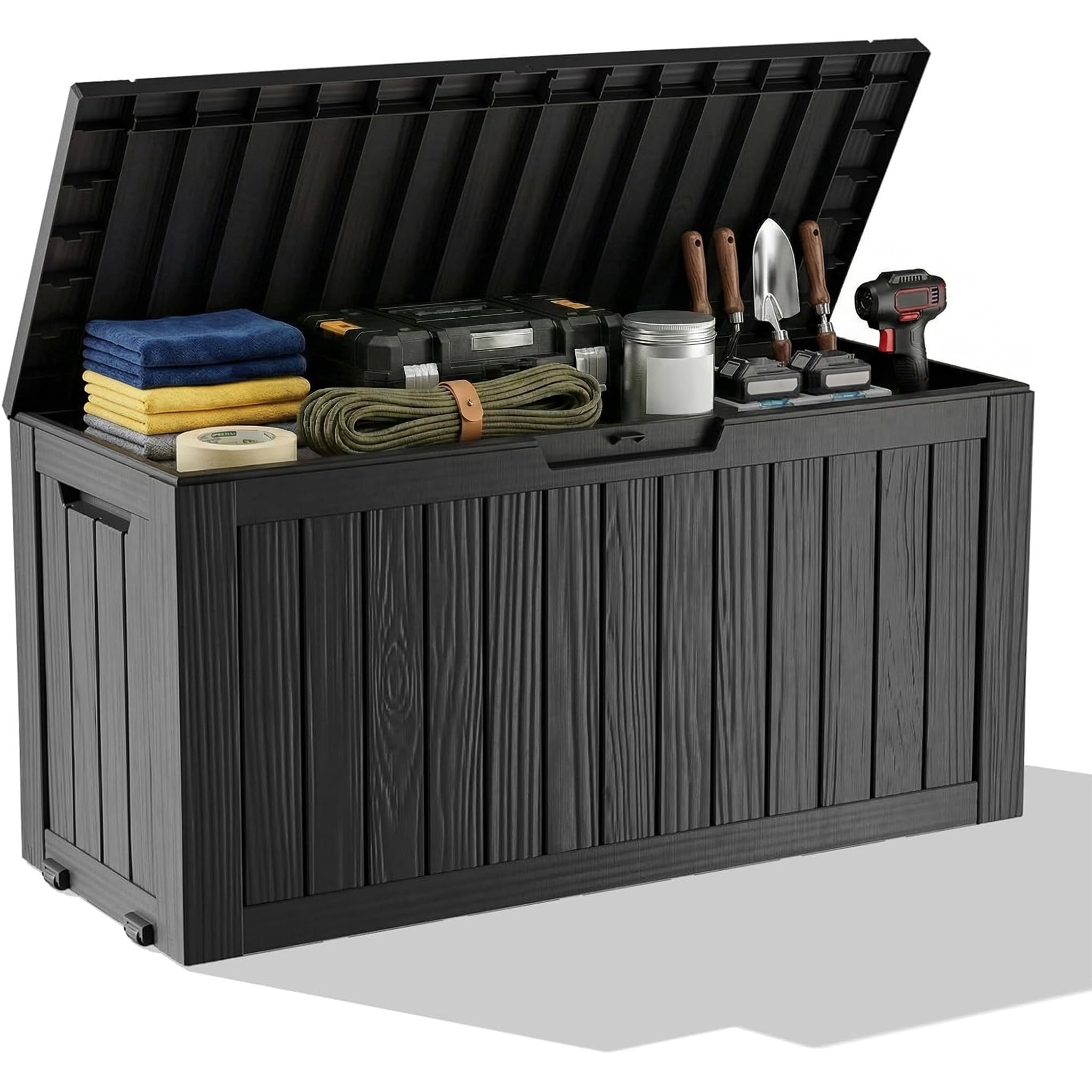 Kotak Penyimpanan Resin Tahan  - Outdoor Furniture ulasan dan harga
