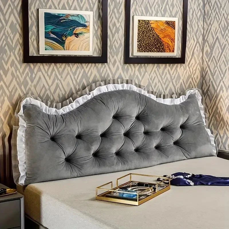 Tatami bantal empuk renda kepa - Headboard Cushion Backrest Tatami ulasan dan harga