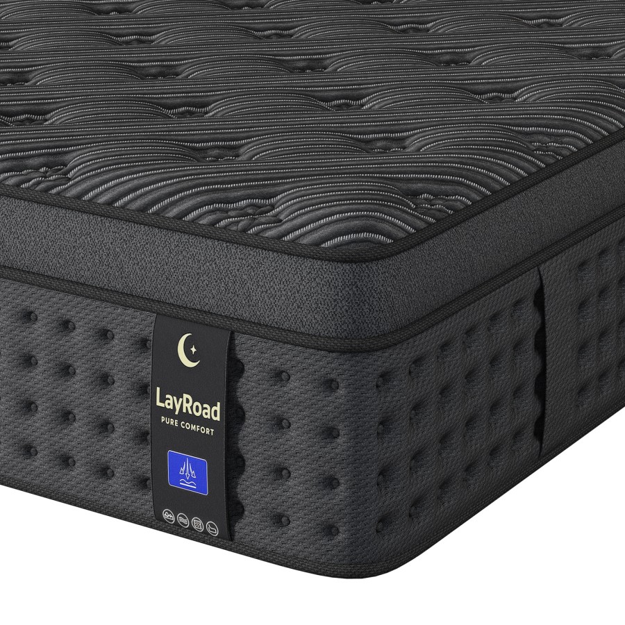 Kasur Hybrid Busa Memori 12/14 - Memory Foam Mattress In A Box Queen ulasan dan harga