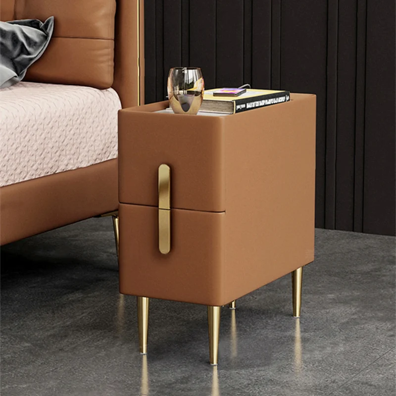Meja Samping Tempat Tidur Kayu - Solid Wood Nightstand 2 Drawers ulasan dan harga