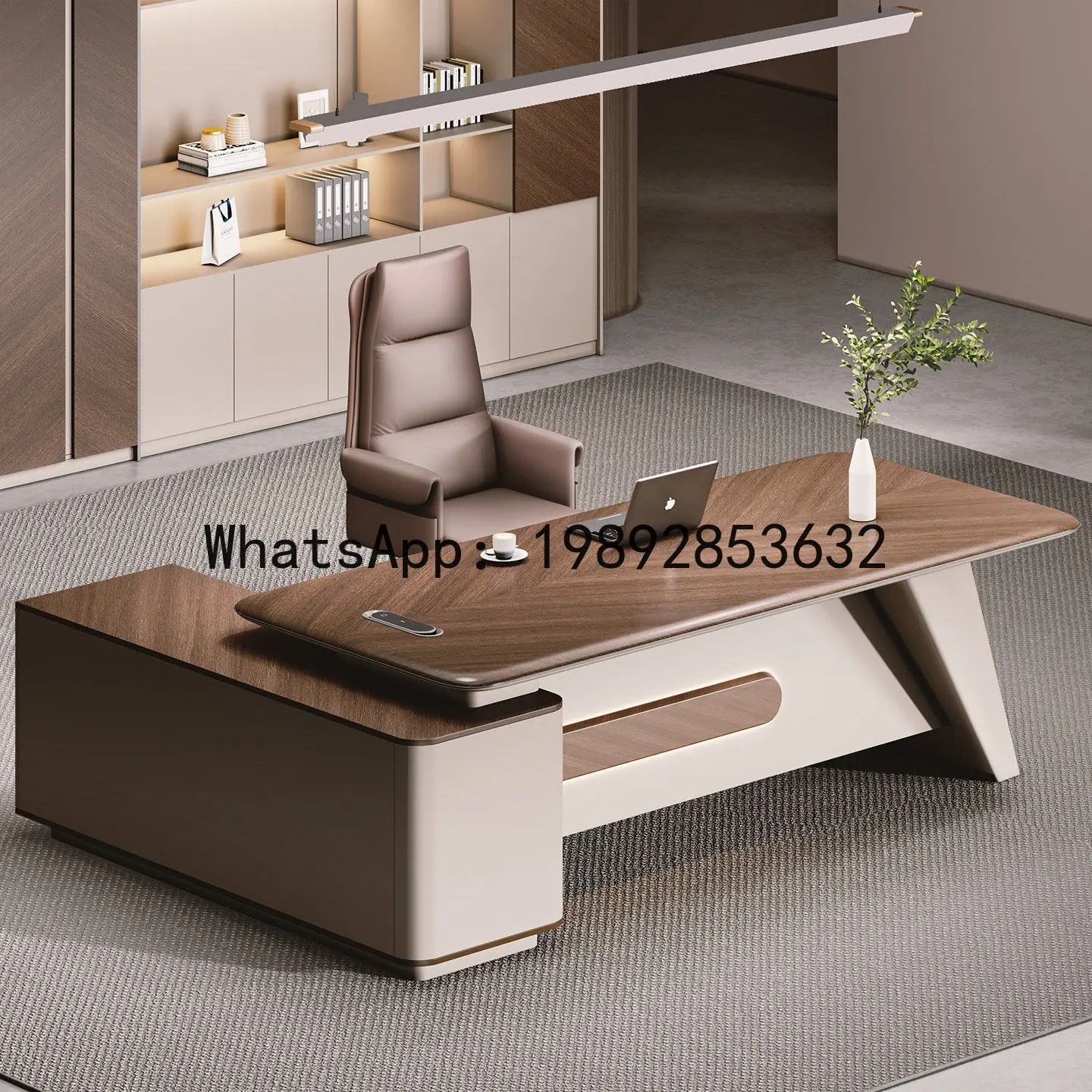 H5.15 Set Meja Kantor Bos - Se - Chairs ulasan dan harga