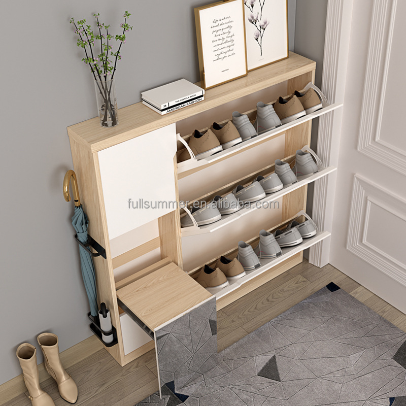 Lemari Sepatu Tipis, Rak Sepat - Shoe Rack Cabinet Narrow Entryway ulasan dan harga
