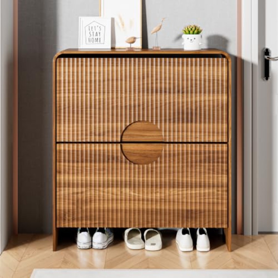 Lemari Sepatu Sempit dengan Pi - Shoe Rack Cabinet Narrow Entryway ulasan dan harga