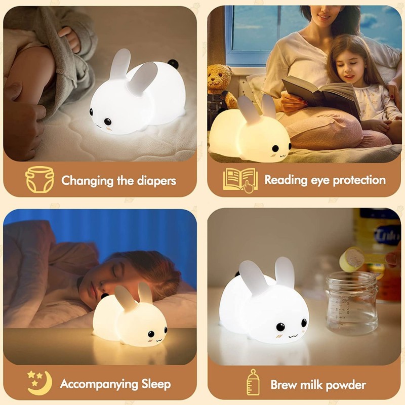 Lampu kelinci LED, mainan bayi - Floating Nightstand With Led Light ulasan dan harga