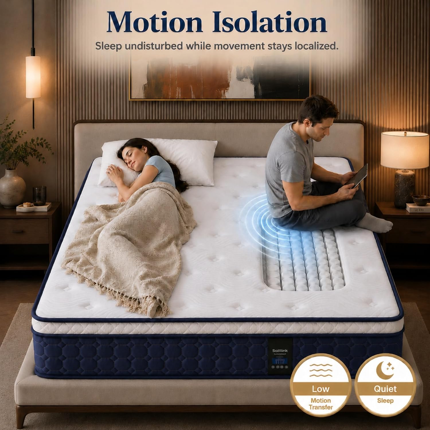Kasur Ukuran Queen, Kasur Hibr - Memory Foam Mattress In A Box Queen ulasan dan harga