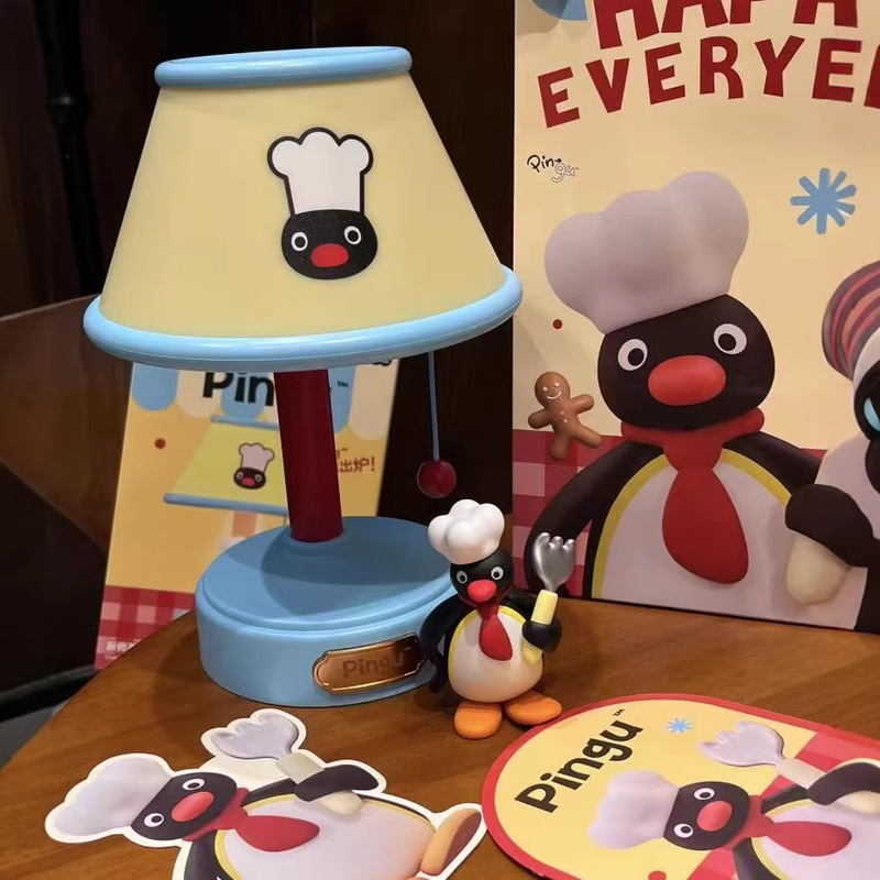 Lampu Meja Penguin Kartun Lucu - Bedroom Furniture ulasan dan harga