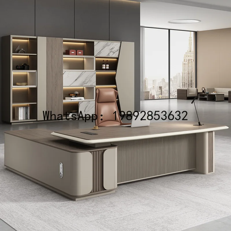 H5.15 meja eksekutif kantor pr - Chairs ulasan dan harga