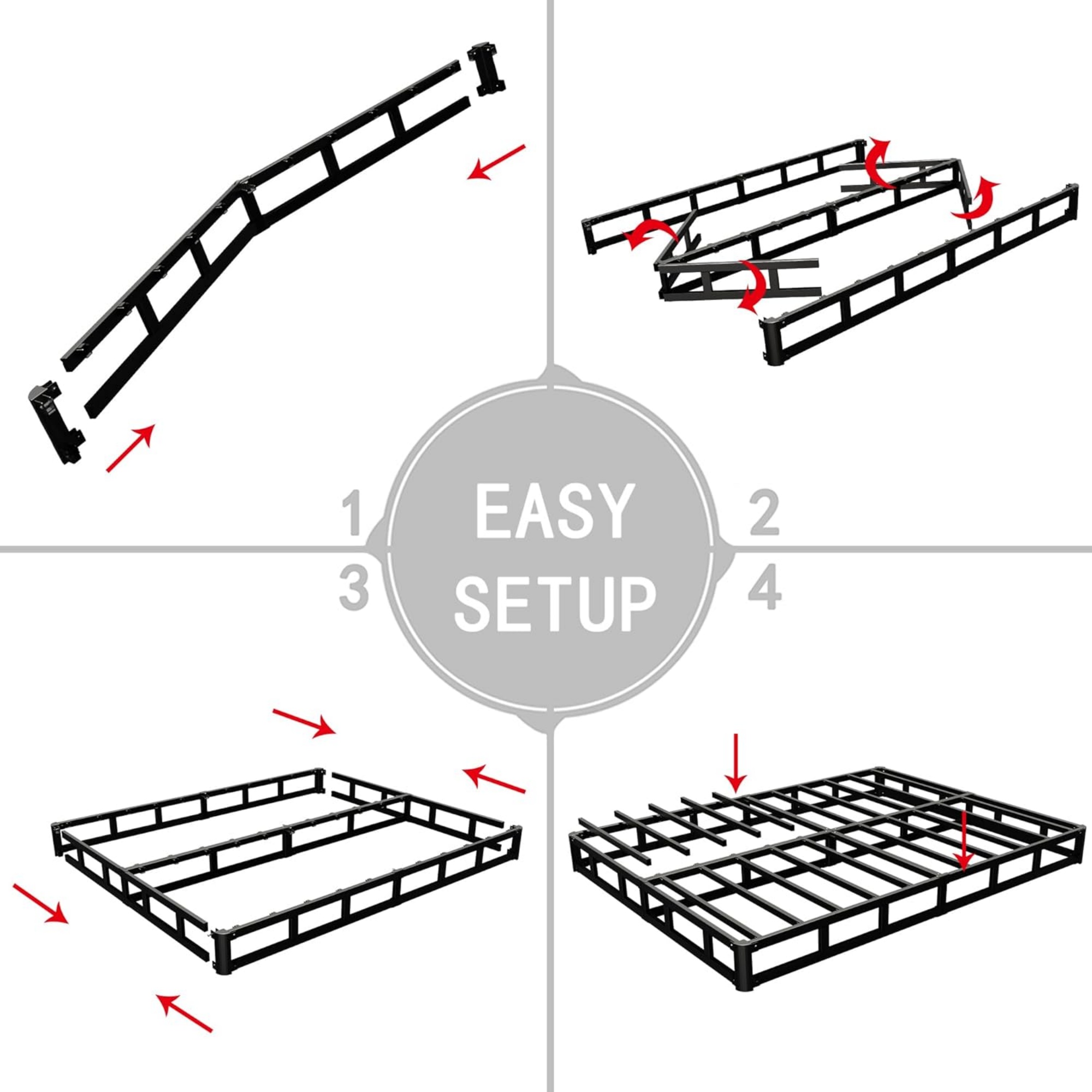 Box Spring Profil Rendah Ukura - Memory Foam Mattress In A Box Queen ulasan dan harga
